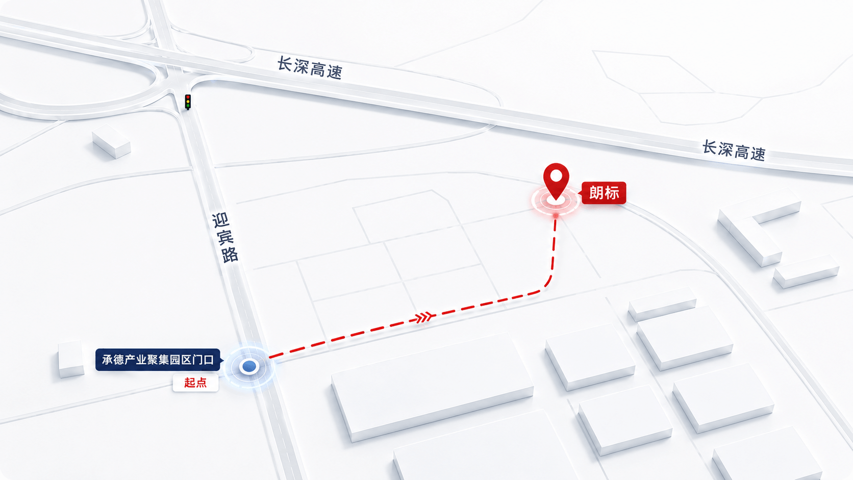公司位置地图示意图